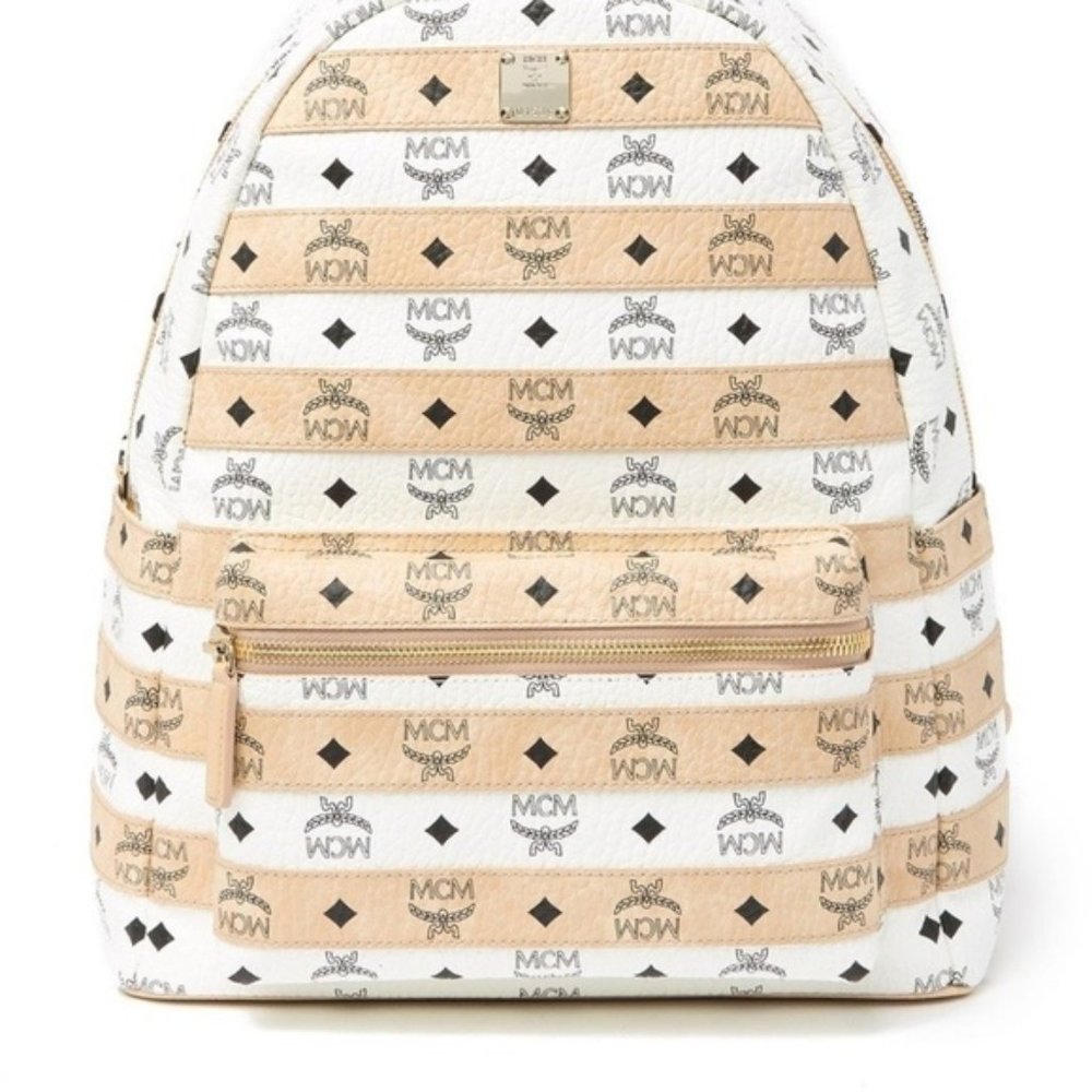 NEW MCM Spot Viseto Backpack